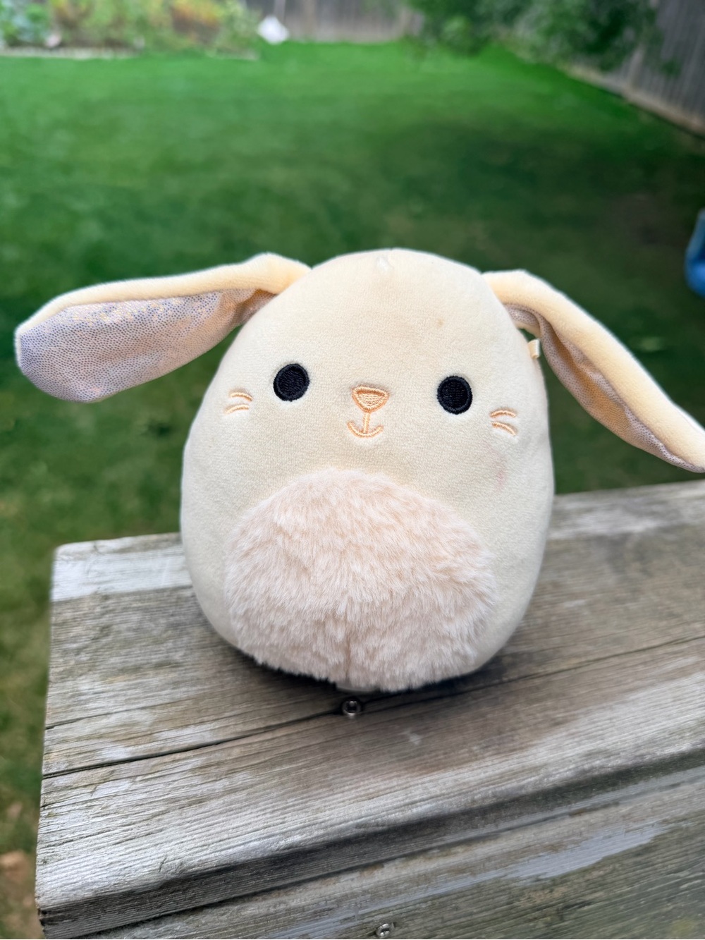 SQUISHMALLOWS Fuzzy Belly Hara Bunny Plush Small - Picture 2 of 9